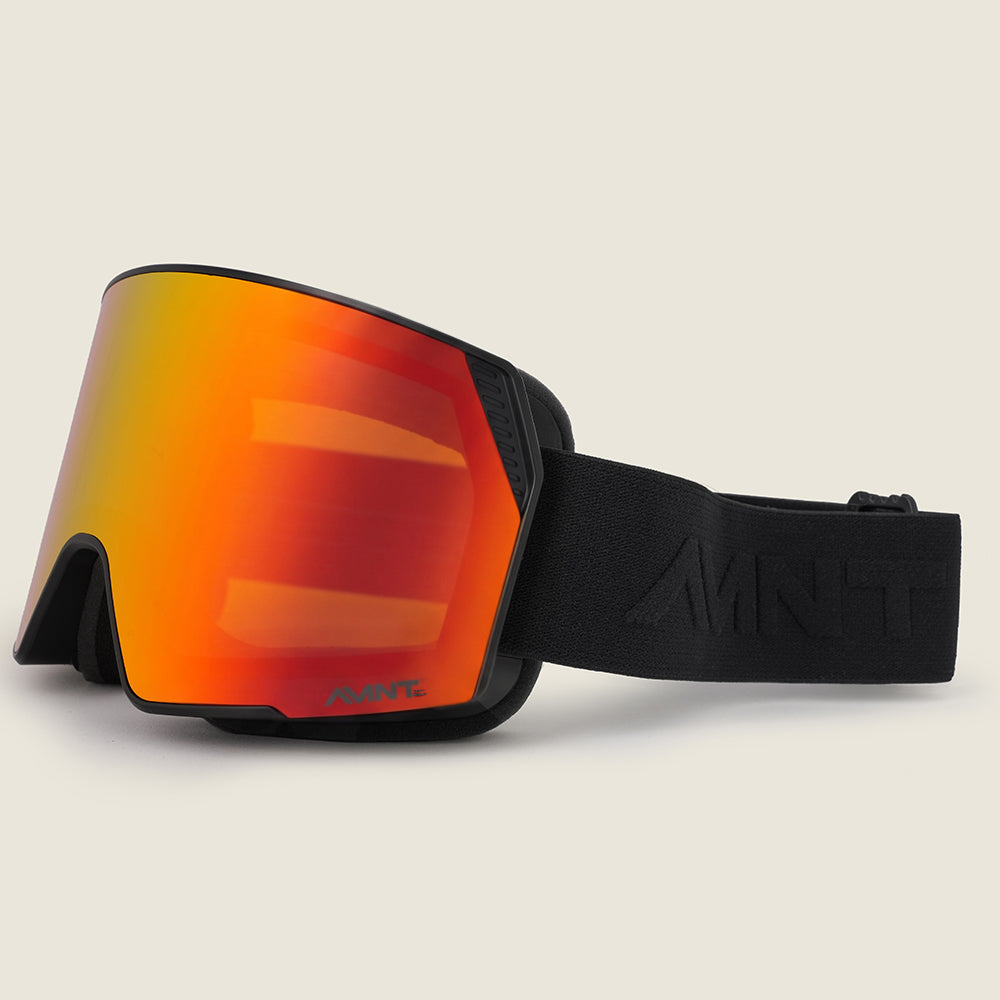 Ozone Ski Goggles (Black/Fire) #contain