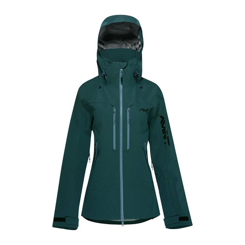 Womens Aoraki II 3L Jacket (Dark Sea) #contain