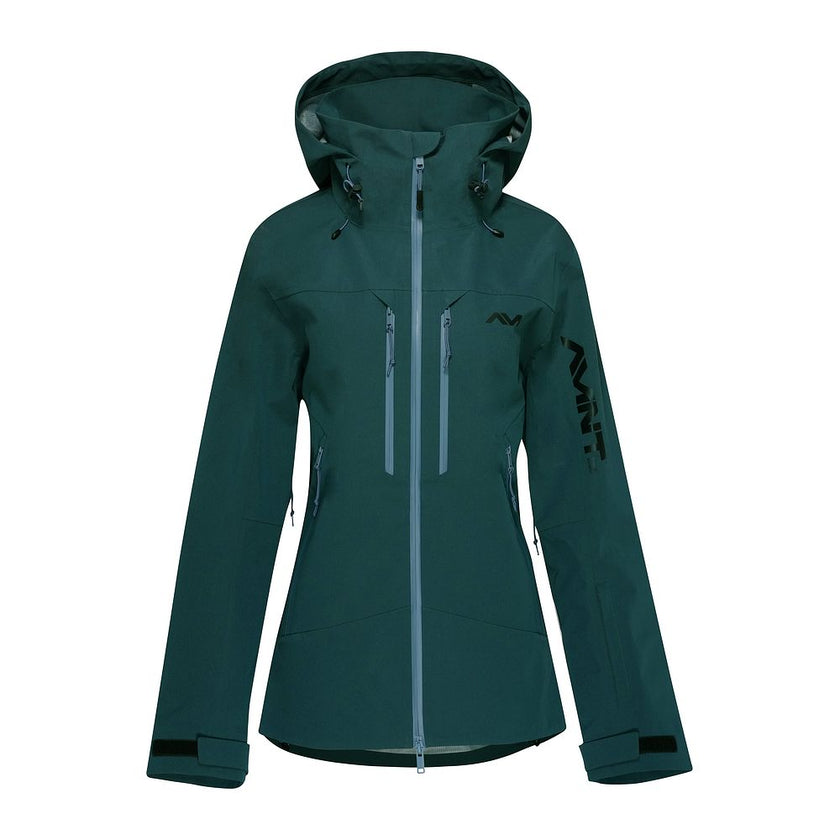 Womens Aoraki II 3L Jacket (Dark Sea) #contain