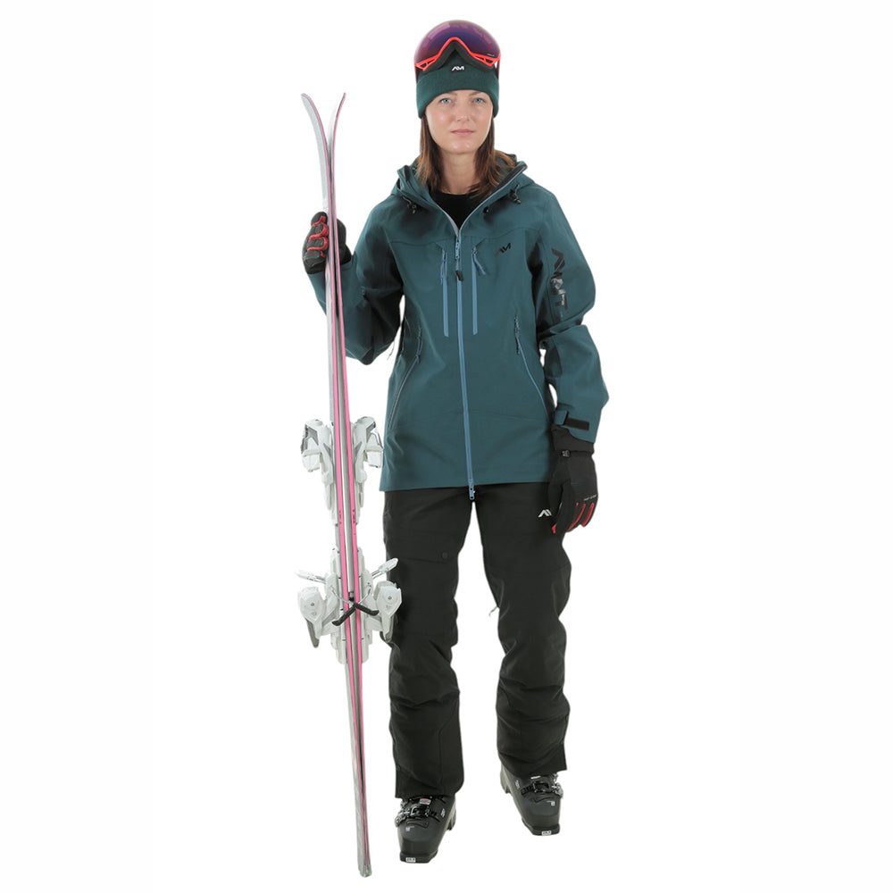 Womens Aoraki II 3L Jacket (Dark Sea)