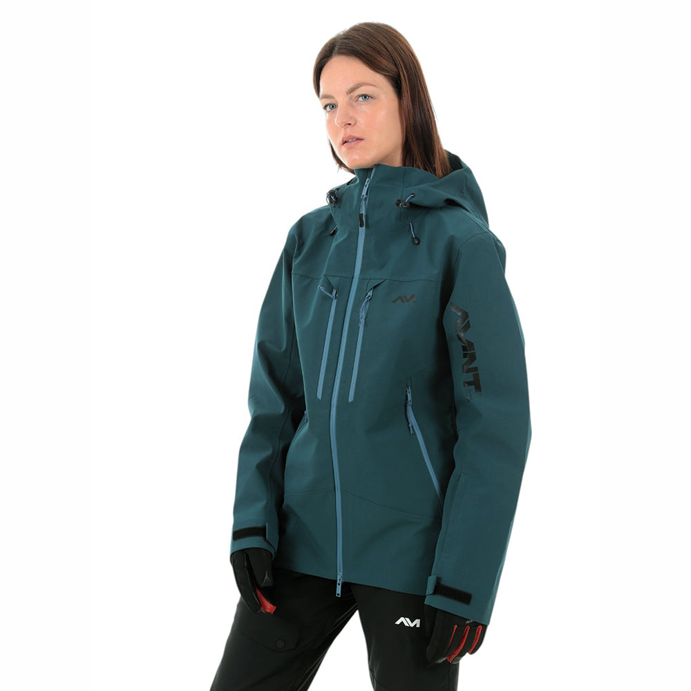Womens Aoraki II 3L Jacket (Dark Sea)