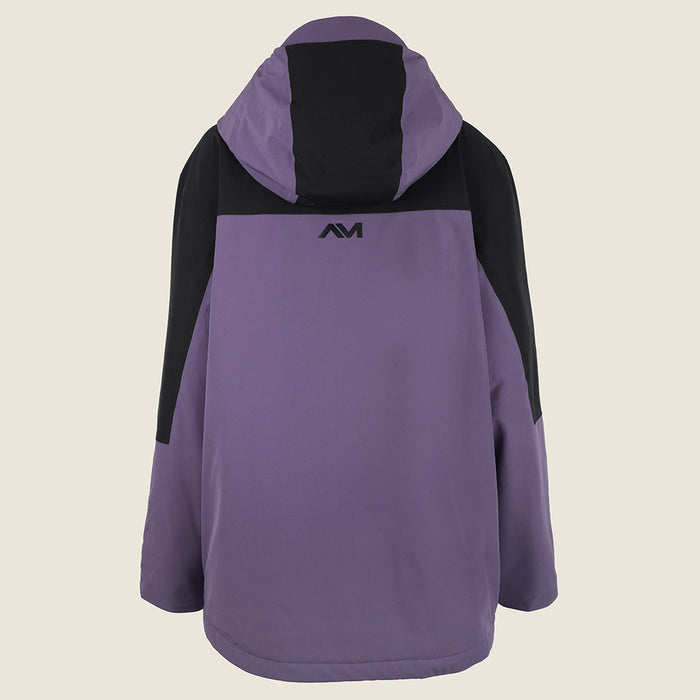 Womens Ferralina Insulated Snow Jacket (Purple Sage/Black/Lavender Grey) #contain