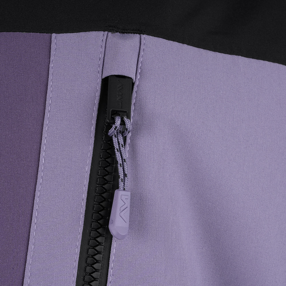 Womens Ferralina Insulated Snow Jacket (Purple Sage/Black/Lavender Grey)