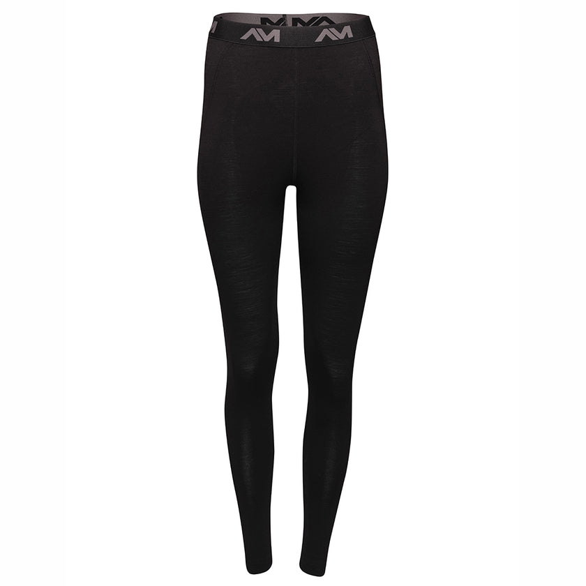 Womens Fourmiguet Merino Tights (Black) #contain