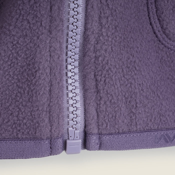Womens Genepy Full Zip Fleece (Purple Sage/Lavender Grey)