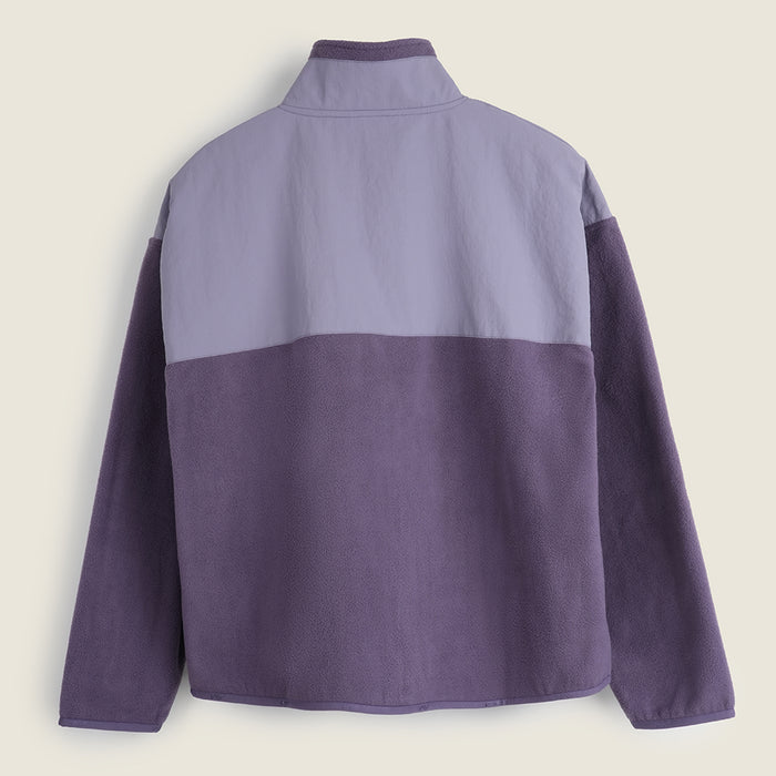 Womens Genepy Full Zip Fleece (Purple Sage/Lavender Grey) #contain