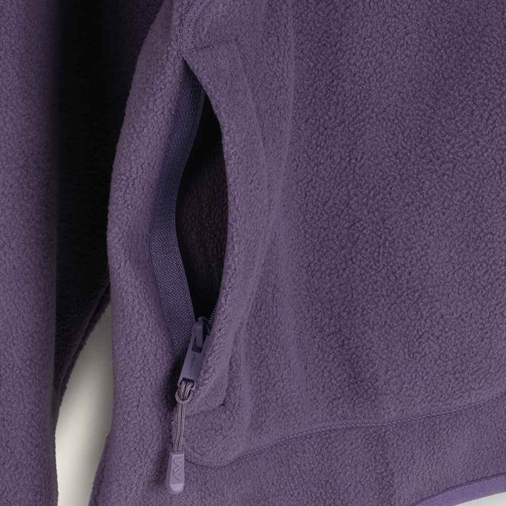 Womens Genepy Full Zip Fleece (Purple Sage/Lavender Grey)