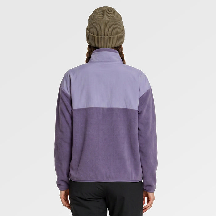 Womens Genepy Full Zip Fleece (Purple Sage/Lavender Grey) ✦AI